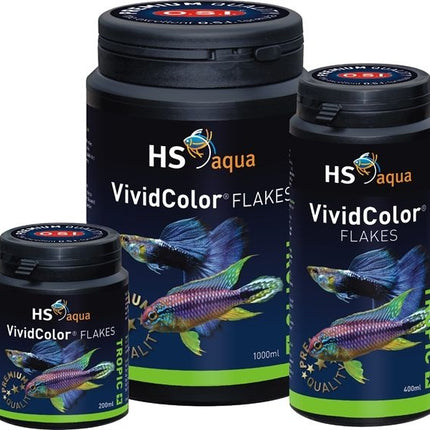 Hs Aqua Vivid Color Flakes 1000 ml x2