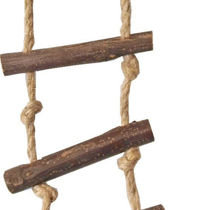 AnimalstoreXL Kokosnoot met touwladder en schroefdraad