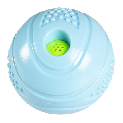 Giggle Bulby Ball aus Gummi, 12,8 x 12,8 x 12,8 cm, Blau