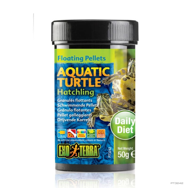 Schwimmende Pellets Baby Wasserschildkröte 50g