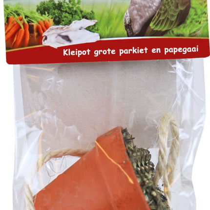 Pot voor Grasparkiet en Papegaai 260g