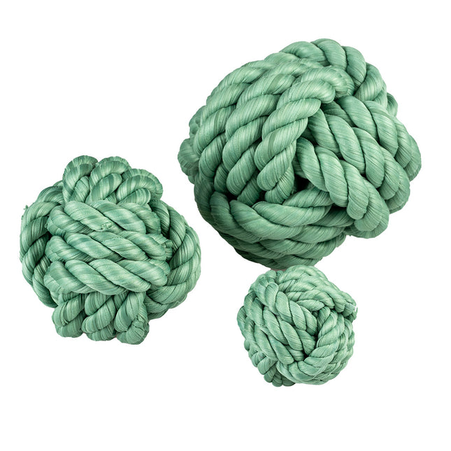 Sweater Rope Ball L - 20x20x20cm Grün