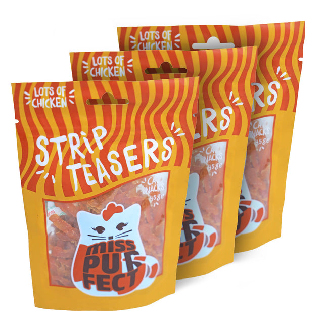 Catsnacks Strip Teaser 45g x3 Vorteilspaket