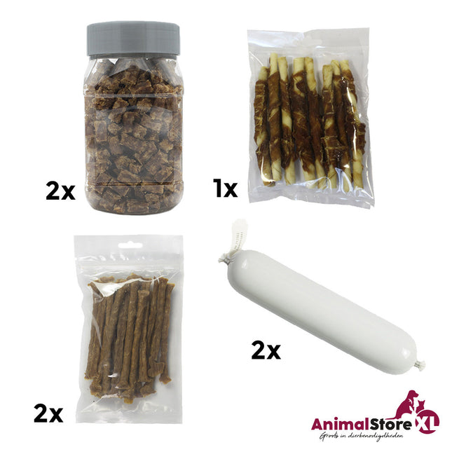 Hundesnacks Ente XL Bundle