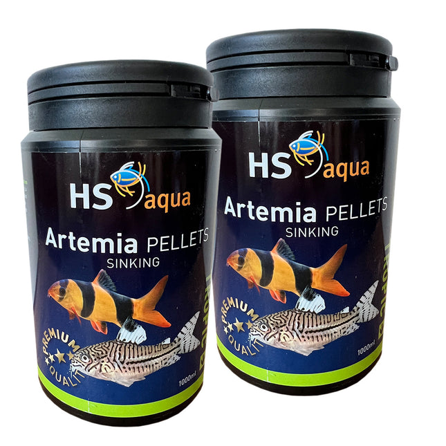 Hs Aqua Artemia Pellets 1000 ml x2