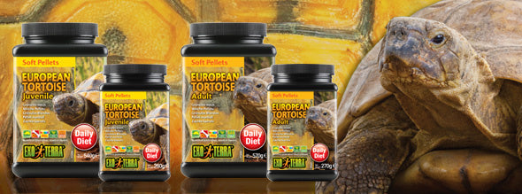 Weiche Pellets Junge Europäische Landschildkröte 260g