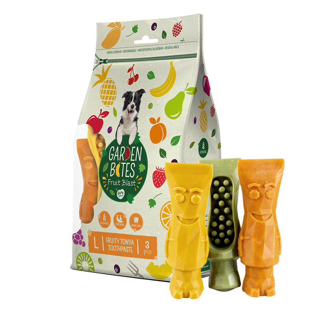 Garden Bites Fruity Tonya Zahnpasta 13,5cm 3St