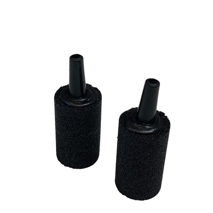 AnimalstoreXL Luchtsteen Cilinder 15X25 MM 2ST. Zwart Blister