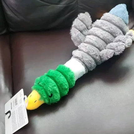 Boon Hond Speelgoed Eef De Eend Corduroy Met Piep 65cm