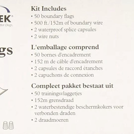 Petsafe Draht 150 Meter mit 50 Flaggen